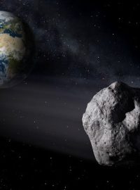 Asteroid 2011 UW-158 se přiblížil Zemi na 2,4 milionu kilometrů