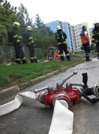 V Arménské ulici v Brně-Bohunicích unikal ráno 4. září zemní plyn