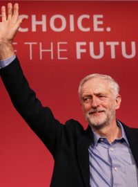 Předseda britské Labour Party Jeremy Corbyn