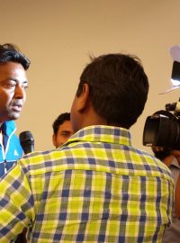 Leander Paes patří v Indii k nejpopulárnějším sportovcům