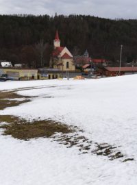 Lyžařský areál v Hlubočkách na Olomoucku (na snímku z 11. února)