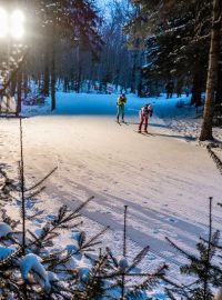 Světelné podmínky na trati v Presque Isle