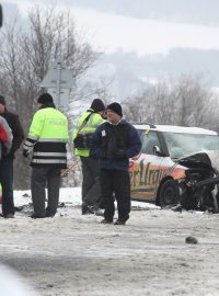 Vyšetřování ranní nehody poblíž Libouchce na Ústecku