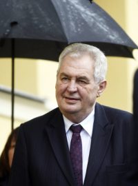 Miloš Zeman na návštěvě Královéhradeckého kraje