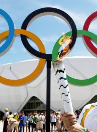 Ceremoniál s olympisjkou pochodní se konal v brazilském městě Manaus (ilustrační foto)