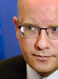 Premiér Bohuslav Sobotka v Bruselu