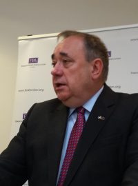 Někdejší skotský první ministr Alex Salmond