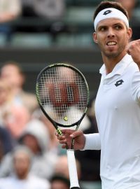 Tenista Jiří Veselý postoupil do 3. kola Wimbledonu