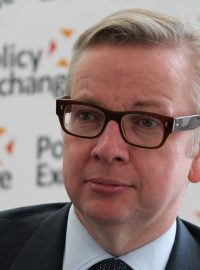 Ministr spravedlnosti Michael Gove, možný kandidát na britského premiéra