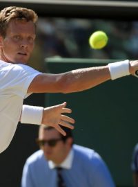 Tenista Tomáš Berdych postoupil do semifinále Wimbledonu