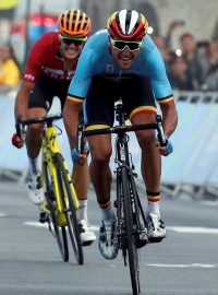 V silniční cyklistickém závodě zvítězil Belgičan Greg van Avermaet