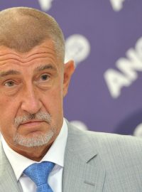 tisková konference ANO, Andrej Babiš