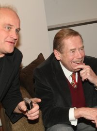 Václav Havel a Michael Kocáb