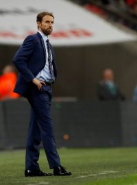 Anglický fotbalový trenér Gareth Southgate