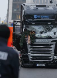 Berlín. Policie na místě útoku