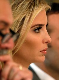 Ivanka Trumpová na obchodním jednání.