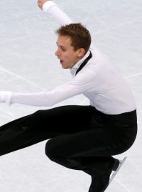 Krasobruslař Michal Březina