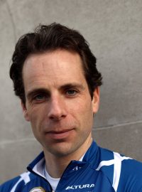 Cyklista Mark Beaumont