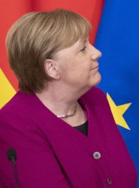 Německá kancléřka Angela Merkelová a ruský prezident Vladimir Putin