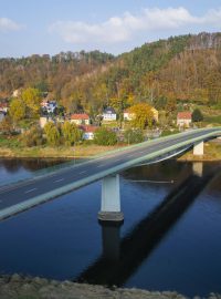 Most přes Labem v Bad Schandau je až do odvolání uzavřený