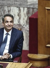 Řecký premiér Kyriakos Mitsotakis