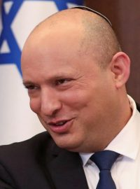 Izraelský premiér Naftali Bennett (vpravo) a ministr zahraničí Jair Lapid