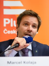 Marcel Kolaja, Česká pirátská strana, při debatě Českého rozhlasu před volbami do Evropského parlamentu v květnu 2019.