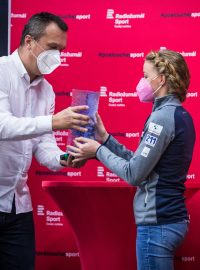 Markéta Davidová se potřetí za sebou stala nejlepším českým biatlonistou roku