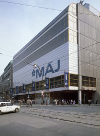 Obchodní dům Máj na Národní třídě v Praze