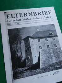 V Jihlavě stojí jedna z výběrových škol pro Hitlerjugend, které nacisté stavěli na území tehdejší Říše