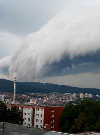 Cumulonimbus nad Zlínem.