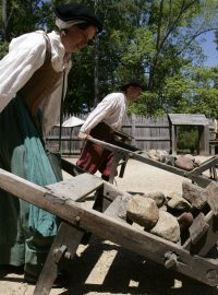 Muzeum původního osídlení v Jamestownu