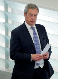 Nigel Farage, bývalý předseda protievropské Strany nezávislosti Spojeného království UKIP