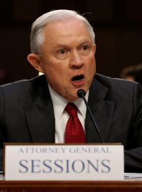 Americký ministr spravedlnosti Jeff Sessions.