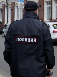 Ruský policista v Moskvě. (Ilustrační snímek)