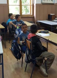 Děti výuka češtiny baví