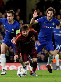 Fotbalisté Chelsea remizovali v úvodním osmifinále Ligy mistrů s Barcelonou 1:1