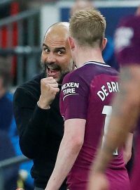 Trenér Manchesteru City Pep Guardiola