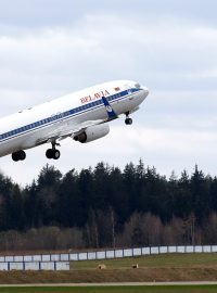 Boeing 737-800 běloruské letecké společnosti Balavia