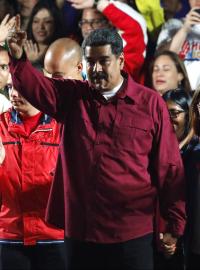 Venezuelský prezident Nicolas Maduro a jeho manželka.