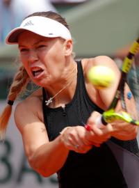 Caroline Wozniacká vypadla z French Open