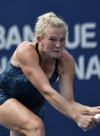 Kateřina Siniaková po boji postoupila do třetího kola US Open