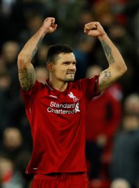 Chorvatský stoper Liverpoolu Dejan Lovren