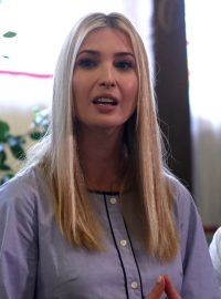 Ivanka Trumpová v Etiopii, na čtyřdenní návštěvě Afriky.