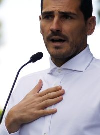 Fotbalový brankář Iker Casillas