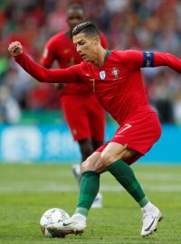 Cristiano Ronaldo dal Švýcarsko hattrick