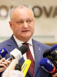 Proruský moldavský prezident Igor Dodon