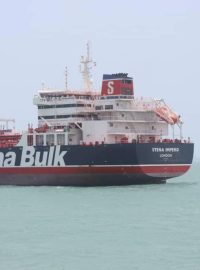 Britský ropný tanker Stena Impero