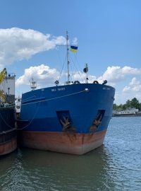 Plavidlo zadržely ukrajinské úřady 25. července na základě podezření, že se podílelo na loňském incidentu v Kerčském průlivu.