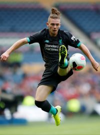 Křídelník Liverpoolu Harvey Elliot